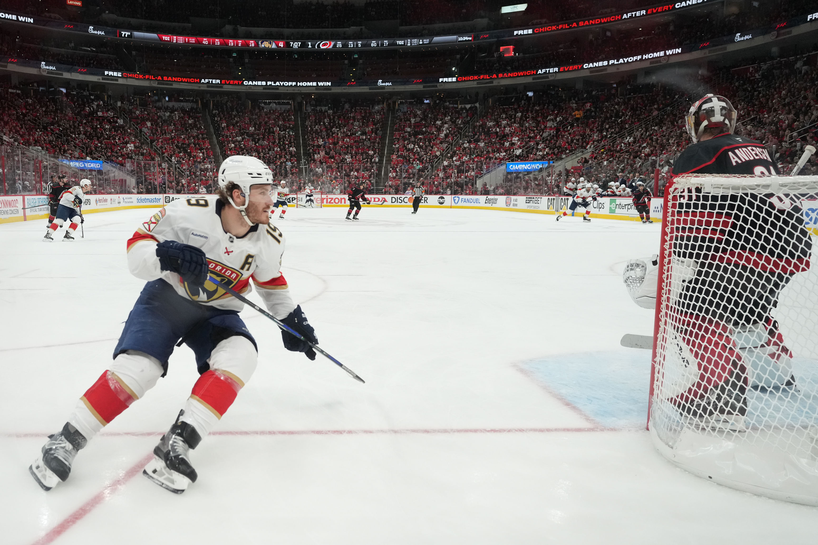 Matthew Tkachuk scored last night (Imagn)